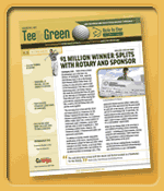 Golf Newsletter, Golf News, Hole In One Newsletter, Hole In One International News, Golf Event Newsletter, Golfing Events.